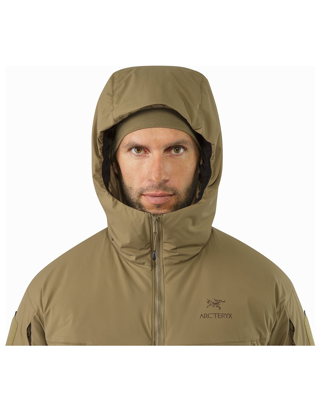 Cold-WX-Hoody-LT-Crocodile-Hood-Front-View | HISS