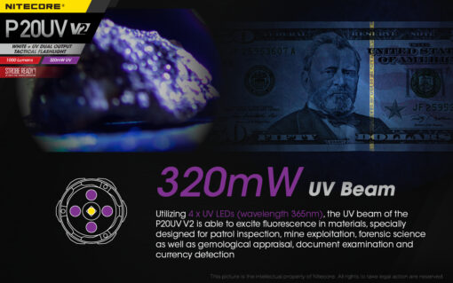 NITECORE P20UV V2 - Image 5