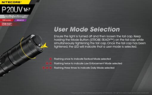 NITECORE P20UV V2 - Image 14