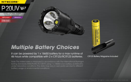 NITECORE P20UV V2 - Image 15