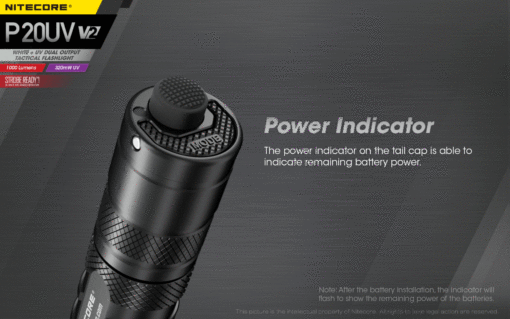 NITECORE P20UV V2 - Image 17