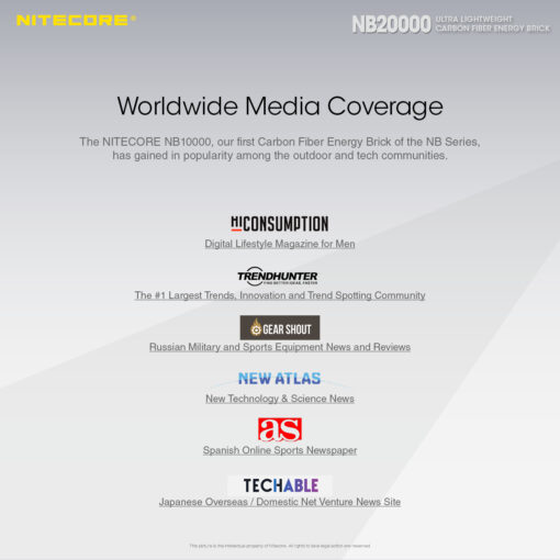 NITECORE NB20000 - Image 3