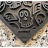 SodaPup Lick Mat with Zombie Design - Black - Image 2
