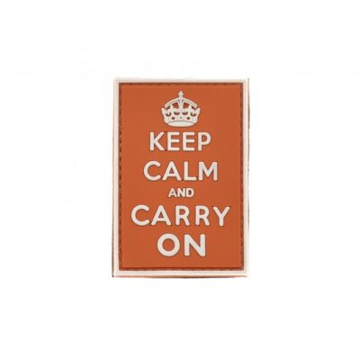 Keep Calm and Carry On - Orange