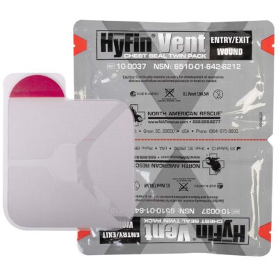 NAR Hyfin Vent Chest Seal Twin Pack