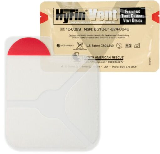 NAR HyFin Vent Chest Seal - Individual